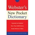 thumbnail image 1 of Pre-Owned Webster's New Pocket Dictionary (Paperback) 0470177667 9780470177662, 1 of 1