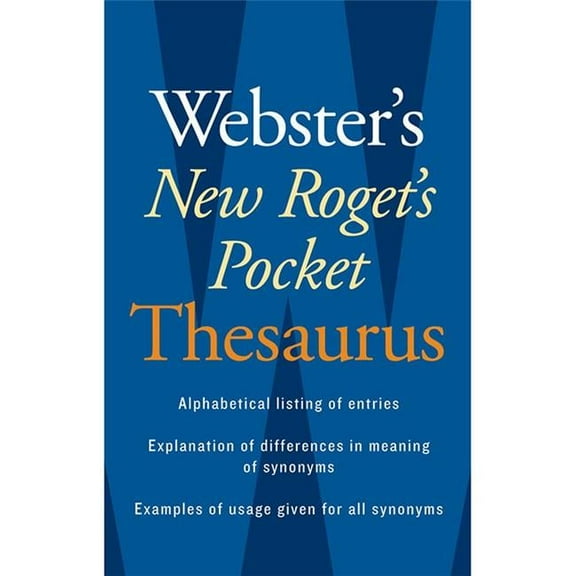 Websters New Rogets Thesaurus Pocket Edition - 6 Each