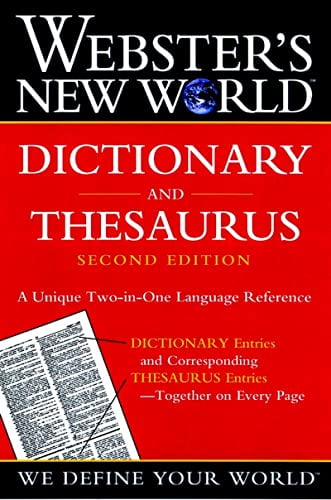 Pre-Owned Websters New World Dictionary And Thesaurus, 2nd Edition paper Paperback The Editors of the Wo