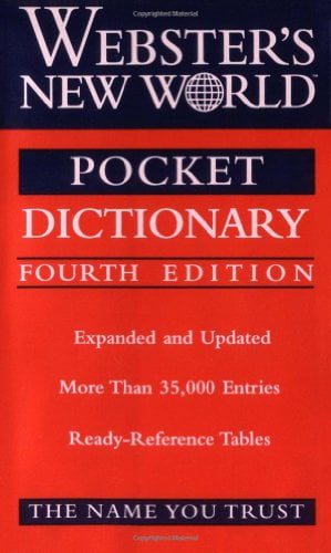 Pre-Owned Webster's New World Pocket Dictionary (Vinyl Bound) 0764561472 9780764561474