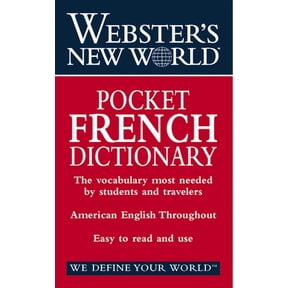 Pre-Owned Webster's New World Pocket French Dictionary: English-French French-English (Paperback) 0764565443 9780764565441