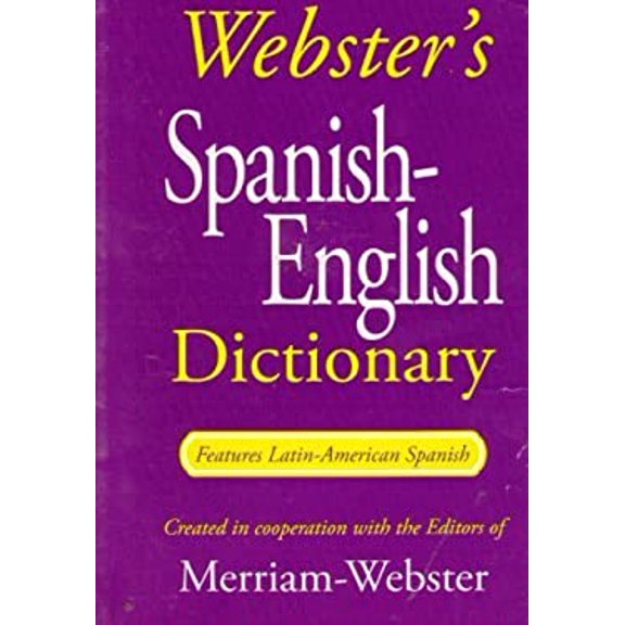 Pre-Owned Webster's Spanish-English Dictionary (Features Latin-American Spanish) (2008-07-31) Paperback