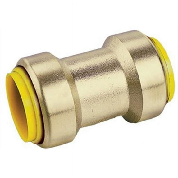 Webstone 26103W 0.75 in. Pro-Push Coupling - Lead Free Brass