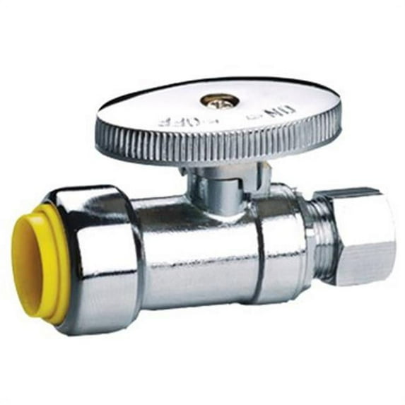 Webstone 26920W 0.5 x 0.25 in. Pro-Push Straight Stop