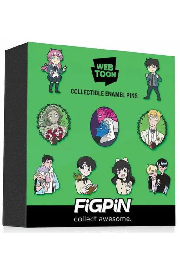 Webtoon Series 1 Enamel Pins Mystery Pack (1 RANDOM Collectible Hard Enamel Pin)