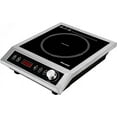 Weceleh Commercial Single Induction Cooktop 1800W, Professional