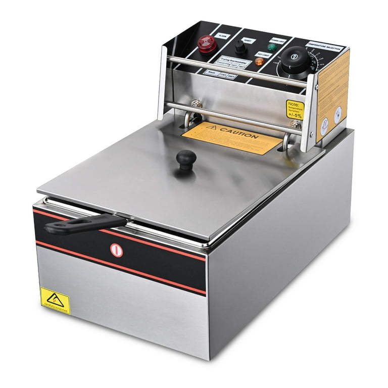 Wechef 2500W 12L Commercial Electric Countertop Stainless Steel