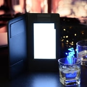 Wechef 4 Pack LED Backlit Illuminated Menu Cover Presenter Magnetic Clamp Receipts Bill Check Holder Bar