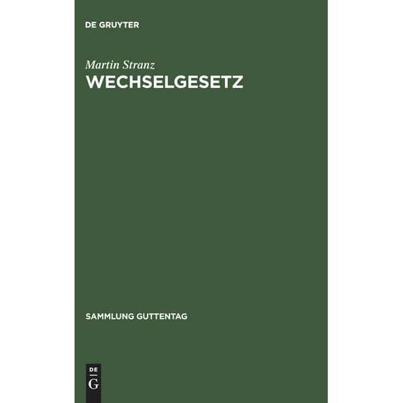 Wechselgeset - Kommentar