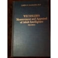 thumbnail image 1 of Pre-Owned Wechsler's Measurement and Appraisal of Adult Intelligence (Hardcover) 0195022963 9780195022964, 1 of 1
