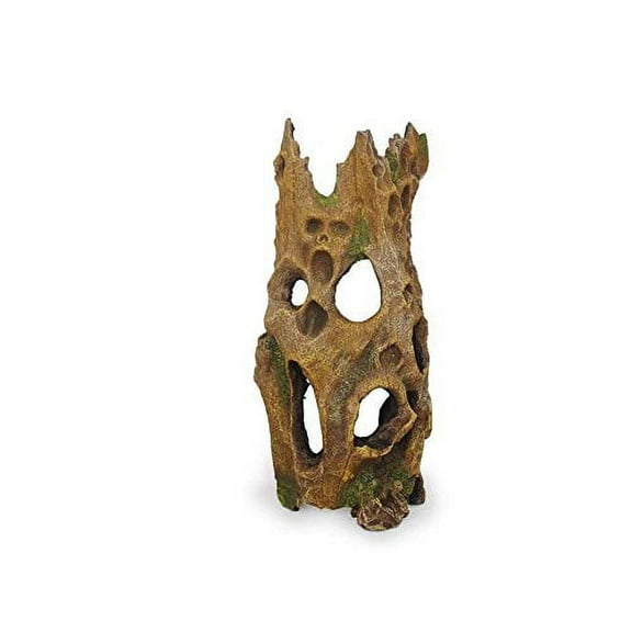 Weco Products Wecorama Sleepy Hollows Wicked Bark Terrarium Ornament Brown/Green, 1ea/LG