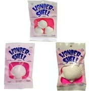 Weco Wonder Shell Natural Minerals Combo Pack 3-Small Shells, 1- Large Shells, and 1-Super Shell