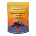 thumbnail image 1 of Wedderspoon Manuka Honey Immunity Lozenges Plus Epicor, Vitamin C and Zinc, Elderberry, 18 Count, 1 of 6