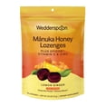 thumbnail image 1 of Wedderspoon Manuka Honey Immunity Lozenges Plus Epicor Zinc Vitamin C, Lemon Ginger, 18 Count, 1 of 6