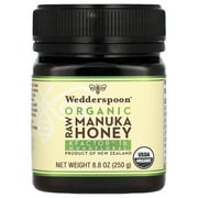 Wedderspoon Organic Raw Manuka Honey, KFactor 16, 8.8 oz (250 g)