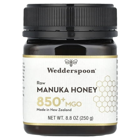 Wedderspoon Raw Monofloral Manuka Honey MGO 850+, 8.8 oz