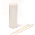 thumbnail image 1 of Wedding  9-Inch Pillar and 2 10-Inch Tapers Unity Candle Set, Set of 3,, 1 of 2