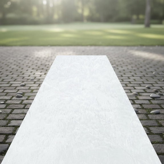 Wedding Aisle Runner White Velvet Carpet Runners for Event Outdoor Classic Beach Runway Rug for Ceremony Reception Party Decorations