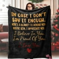 thumbnail image 1 of Wedding Anniversary Blanket Gifts for Men Throw Gifts for Him Her I Love You Gifts Christmas Valentine'S Day Birthday Gifts for Wife Husband Boyfriend Girlfriend Couples Gifts, 1 of 7
