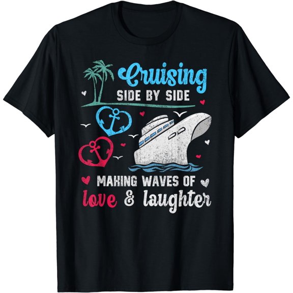 Wedding Anniversary Cruise Romantic Anniversary Vacation T-Shirt