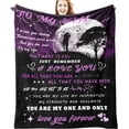 thumbnail image 1 of Wedding  Anniversary  Gifts for Wife Birthday  Ideas Blanket, Cool Presents for Birthday Gifts for Wife from Husband,Romantic Engagement Gifts for Her Birthday, 1 of 7
