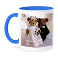 thumbnail image 1 of 3dRose, Wedding Anniversary Personalized, 11oz Two-Tone Blue Mug, 1 of 7