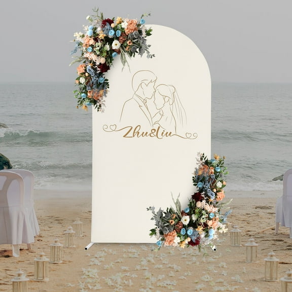 Wedding Arch, Balloon Arch Frame Kit for Wedding, Wedding Backdrop Stand