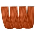 thumbnail image 1 of Wedding Arch Draping Chiffon Fabric Drapes Arbor Drapery Wedding Arch Decorations For Reception Sheer Backdrop Curtains For Party Swag, 1 of 15