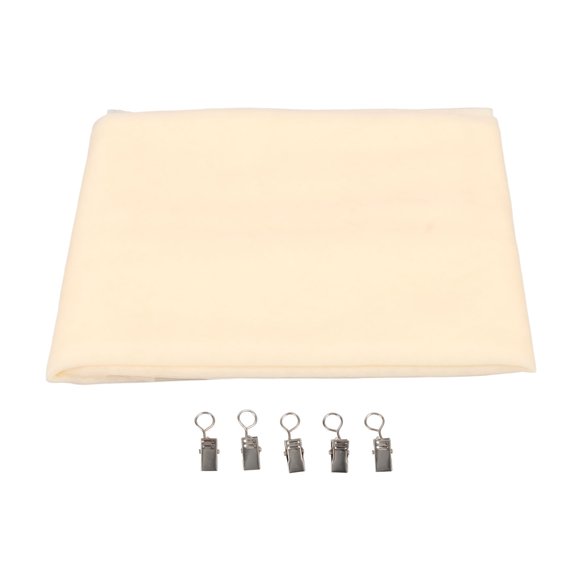 Wedding Arch Draping Fabric 4.9x7ft Romantic Elegance Sheer Fabric with 5 Clip for Wedding Ceremony Party Ceiling Decor