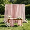 thumbnail image 1 of Wedding Arch Draping Fabric 78.74in, Sheer Chiffon Fabric Backdrop, Multiple Colors Available For Wedding Ceremony Decor, Decorative Arch Drapery For Birthday Party Ceiling Curtain Backdrop, 1 of 7