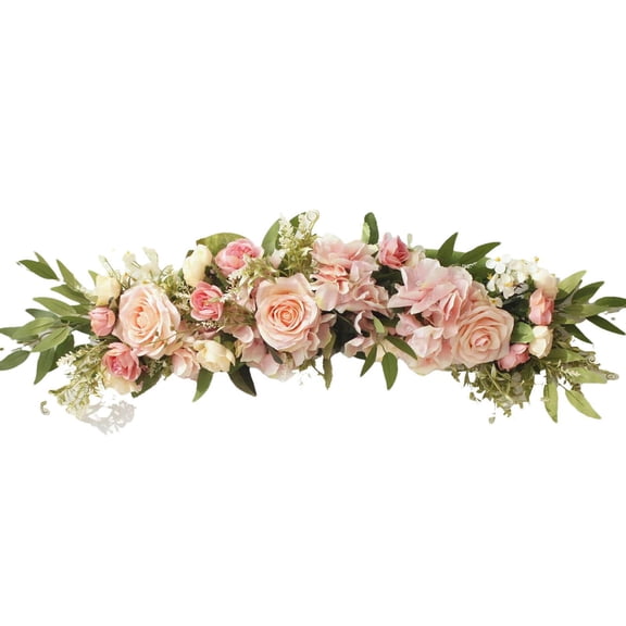 Wedding Arch Flowers Artificial Rose Flower Swag For Decoration Rose Garland