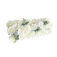 thumbnail image 1 of Wedding Arch Flowers Row silk flower rose Flower Arrangements Decor for Reception Wedding Ceremony and flower panel Backdrop ,, 1 of 8