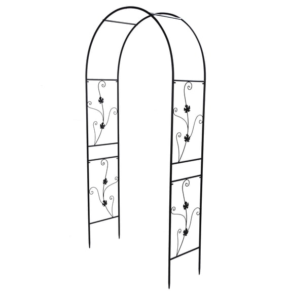 Wedding Arch, Trellis Archway Garden Arbour Decoration Black Pergola Arbor Garden Arch For Patio For Lawn For Outdoor For Backyard