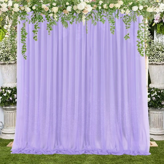 Wedding Background Decoration Fabric Screen For Whith Indoor Arch Outdoor Translucent Backdrop Curtain