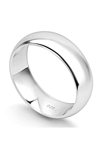 Italian Silver Ring Design Beautiful Italian, .925 sterling silver ring size is 8.2.  Handmade in Italy.🇮🇹 main image 0