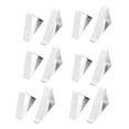 thumbnail image 1 of Wedding Banquet Metal Adjustable Table Cloth Holder Clip Clamp Silver Tone 12pcs, 1 of 3