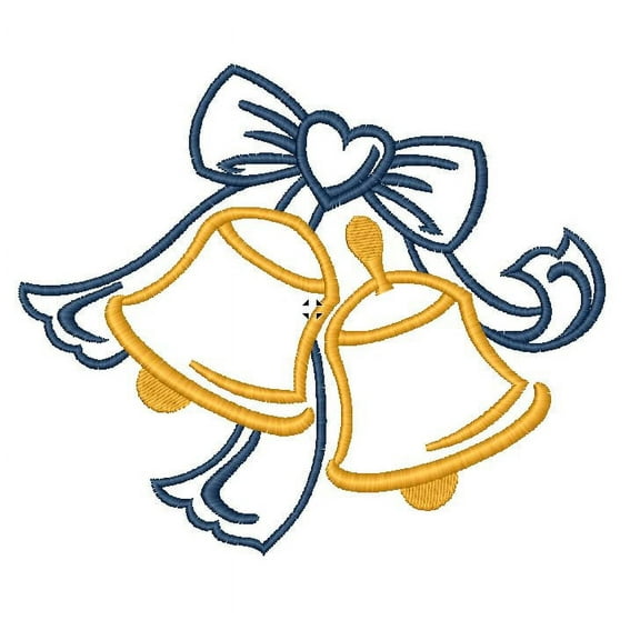 Wedding Bells - Embroidery America Premium Flour Sack Towel