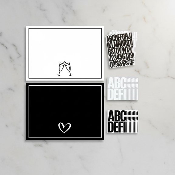 Wedding Bottle Service Sign with Letters Sticker Entrance Props for Bridal Party Weddings Parties