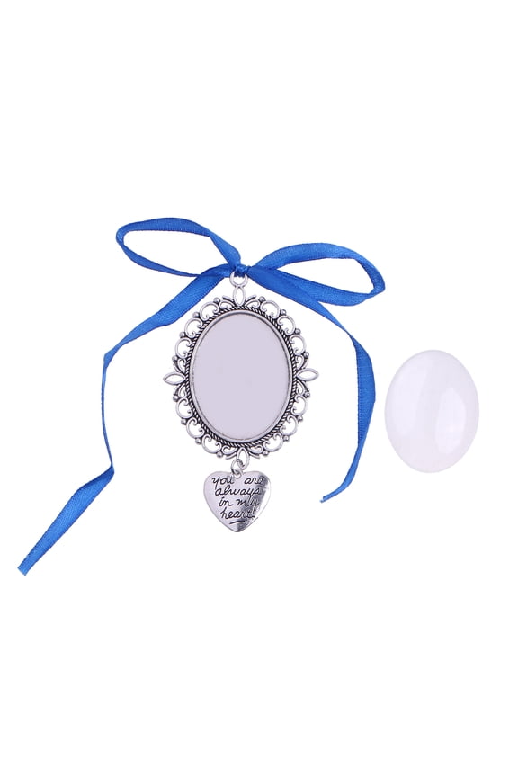 Wedding Bouquet Photo Charm DIY Wedding Memorial Gift Wedding Decorations Memorial Keepsake Boutonniere Pin Brooch