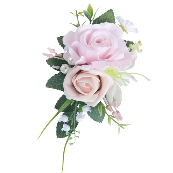 Wedding Boutonnieres Flower Decoration Corsage Flower Artificial Floral Wedding Props Elegant Boutonnieres Decors