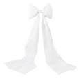 thumbnail image 1 of Wedding Bows with Long Tails Wedding Aisle Decorations Bows Satin Ribbon Background Decor for Bridal Shower Reception Ceremony 6.5 ft, 1 of 8