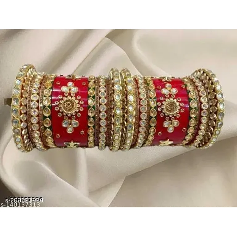 Punjabi dulhan bangles deals