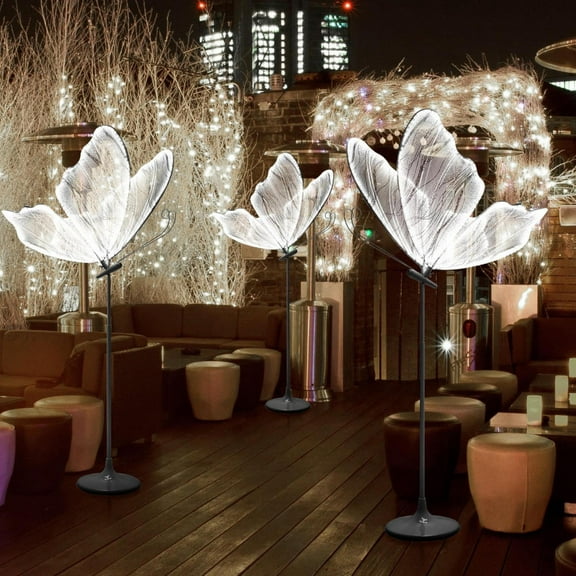 Wedding Butterfly Lights - LED Big Butterfly Decorations for Romantic Events
