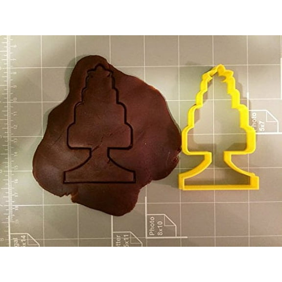 Wedding Cake Cookie Cutter (2 inches)- Fast Shipping - Sharp Edges - Exceptional Quality
