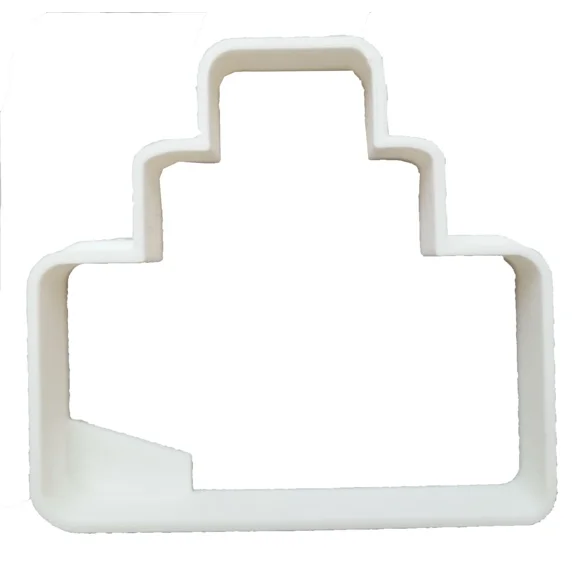 Wedding Cake Outline Tiered Traditional Dessert Cookie Cutter Usa Pr2313