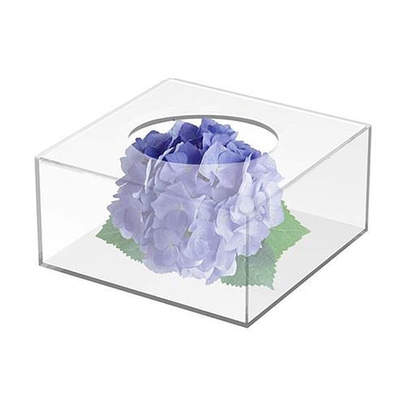 Wedding Cake Stand - Clear Acrylic Fillable Cake Stand Cake Riser Cake Tier Cake Display Cake Stand Wedding Cake Stand Cylinder Stand for Wedding Birthday Party Display