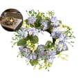 thumbnail image 1 of Wedding Candlestick Wreath Artificial Flower Plants Candle Ring Holder Table Centerpiece Decor, 1 of 6