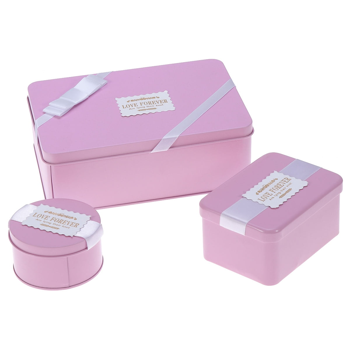 Wedding Candy Box Party Favor Creative Cookie Box Suger Gift Box (Pink
