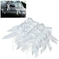 thumbnail image 1 of Wedding Car Flowers,Rose Artificial Flower Wedding Car Decoration Car Door Handle Mirror Decor, 1 of 6
