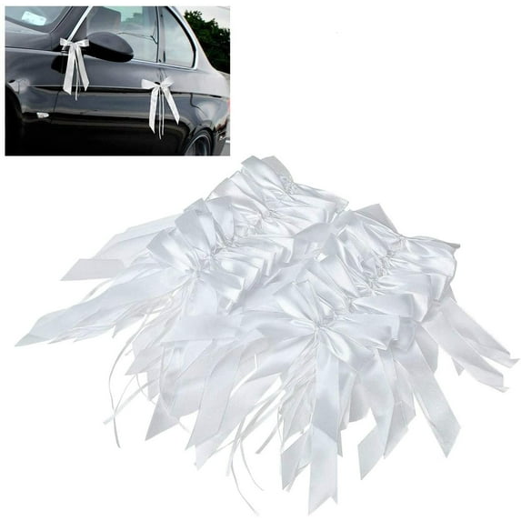 Wedding Car Flowers,Rose Artificial Flower Wedding Car Decoration Car Door Handle Mirror Decor